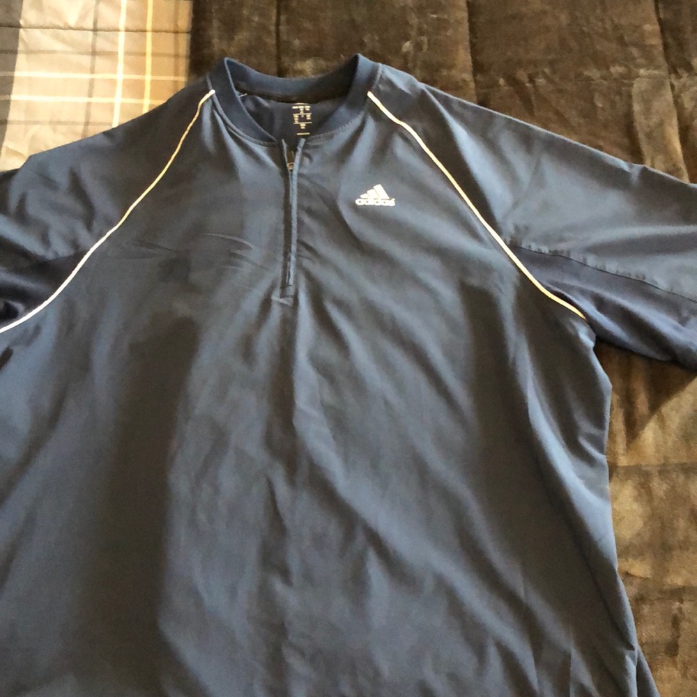Men’s Adidas short sleeve wind jacket